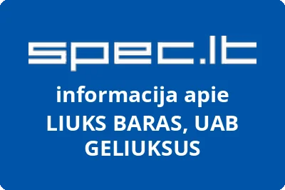 LIUKS BARAS, UAB GELIUKSUS