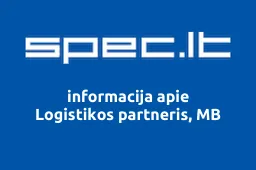 Logistikos partneris, MB | spec.lt