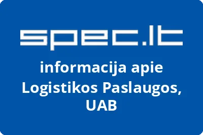 Logistikos Paslaugos, UAB