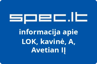 LOK, kavinė, A, Avetian, IĮ