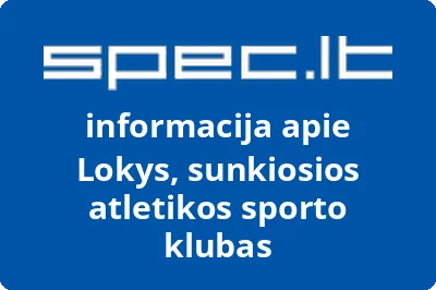 Šilutės sunkiosios atletikos klubas Lokys