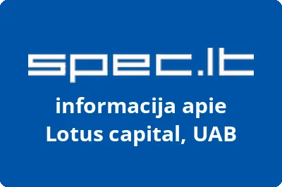 Lotus capital, UAB | spec.lt
