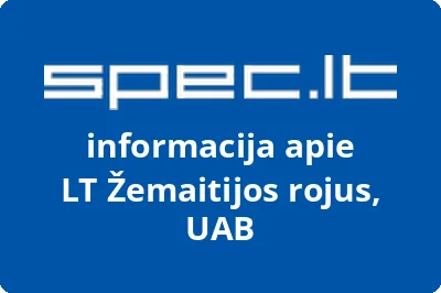 LT Žemaitijos rojus, UAB | spec.lt