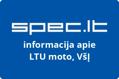 LTU moto, VŠĮ