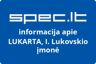 LUKARTA, I. Lukovskio įmonė