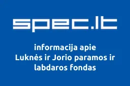 Luknės ir Jorio paramos ir labdaros fondas