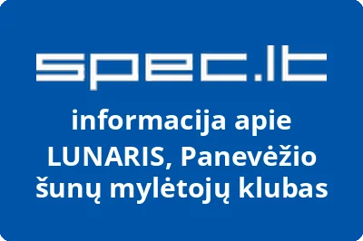Panevėžio šunų mylėtojų klubas Lunaris