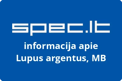 Lupus argentus, MB