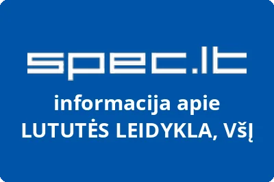 Lututės leidykla, VŠĮ
