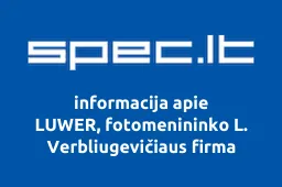 LUWER, fotomenininko L. Verbliugevičiaus firma