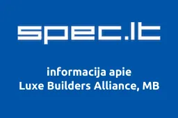Luxe Builders Alliance, MB | spec.lt