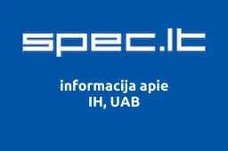 IH, UAB | spec.lt