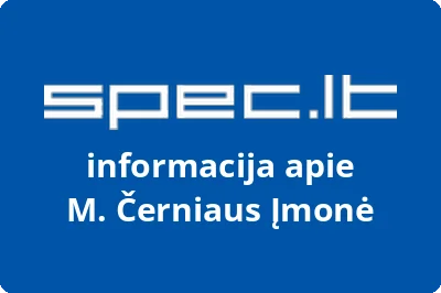 M. Černiaus įmonė