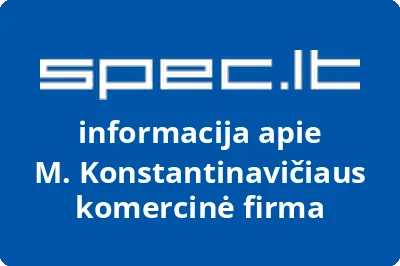 M. Konstantinavičiaus komercinė firma
