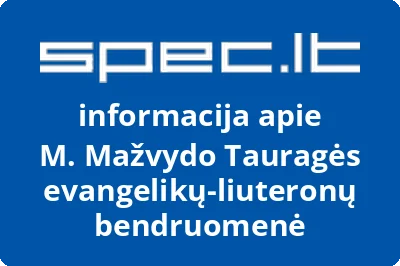 M. Mažvydo Tauragės evangelikų-liuteronų bendruomenė