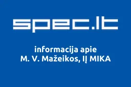 M. V. Mažeikos, IĮ MIKA iliustracija