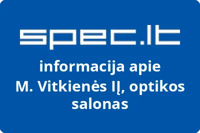 Vido optika, UAB
