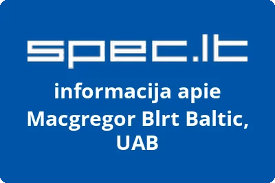 MACGREGOR BLRT BALTIC, UAB