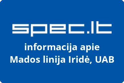 Mados linija Iridė, UAB