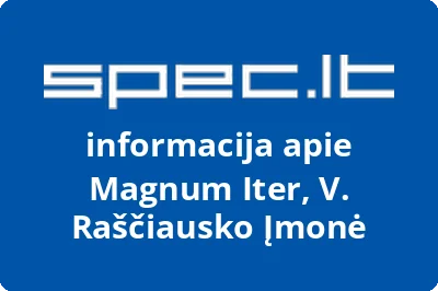 Magnum Iter, V. Raščiausko Įmonė