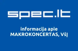 MAKROKONCERTAS, VšĮ | spec.lt