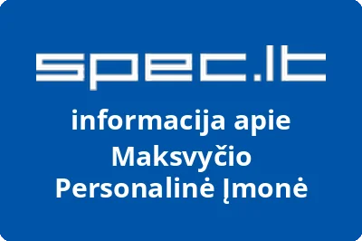 Maksvyčio Personalinė Įmonė