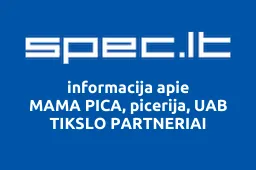 MAMA PICA, picerija, UAB TIKSLO PARTNERIAI | spec.lt