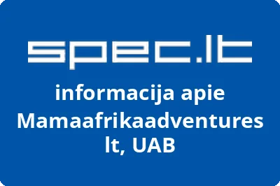 Mamaafrikaadventures lt, UAB | spec.lt