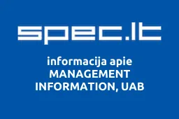 MANAGEMENT INFORMATION, UAB | spec.lt