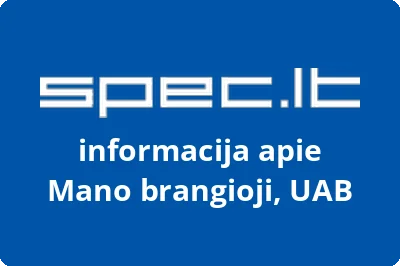 Mano brangioji, UAB | spec.lt