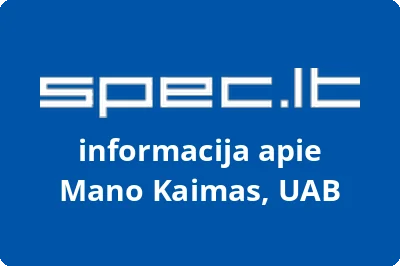 Mano Kaimas, UAB