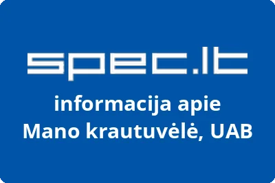 Mano krautuvėlė, UAB