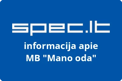 Mano oda, MB | spec.lt