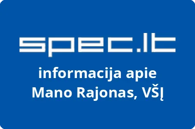 Mano rajonas, VŠĮ