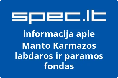 Manto Karmazos labdaros ir paramos fondas
