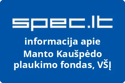 Manto Kaušpėdo plaukimo fondas, VŠĮ