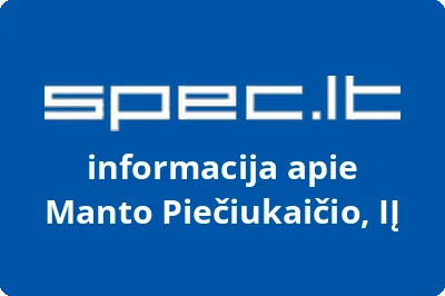 Manto Piečiukaičio, IĮ