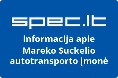 Mareko Suckelio autotransporto įmonė