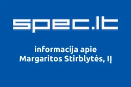 Margaritos Stirblytės, IĮ | spec.lt