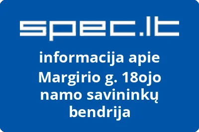 Margirio g. 18ojo namo savininkų bendrija