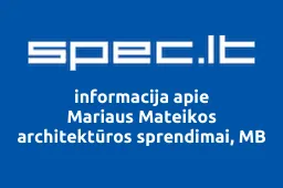 Mariaus Mateikos architektūros sprendimai, MB iliustracija
