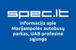 Marijampolės autobusų parkas, UAB profesinė sąjunga | spec.lt