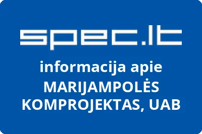 Marijampolės komprojektas, UAB