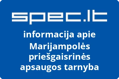 Marijampolės priešgaisrinės apsaugos tarnyba