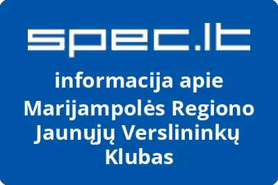 Marijampolės Regiono Jaunųjų Verslininkų Klubas