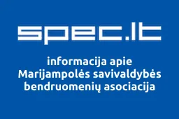 Marijampolės savivaldybės bendruomenių asociacija | spec.lt