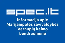 Marijampolės savivaldybės Varnupių kaimo bendruomenė | spec.lt
