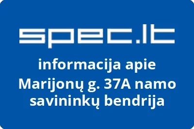 Marijonų g. 37A namo savininkų bendrija
