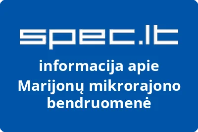 Marijonų mikrorajono bendruomenė