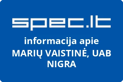 Nigra vaistinė, UAB